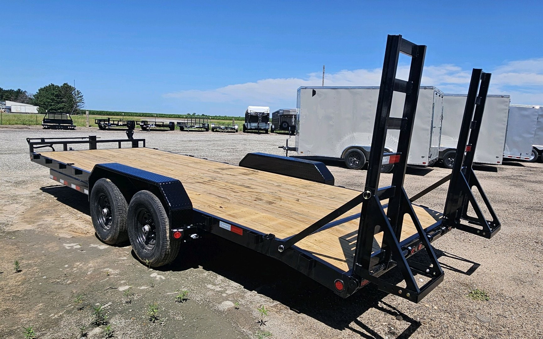 New 2025 PJ TRAILERS 22' x 6 in. Channel (CC) Equipment Trailer