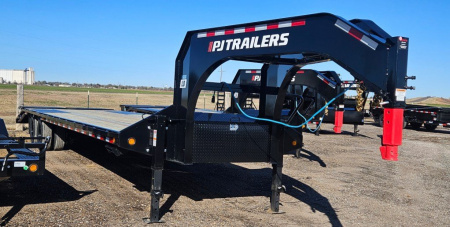 New 2025 PJ TRAILERS 102" x 34' Low-Pro Flatdeck with 12K Duals (LD) Flatbed Trailer