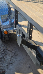 New 2025 PJ TRAILERS 12' x 77 in. Single Axle Channel (U7) Utility Trailer