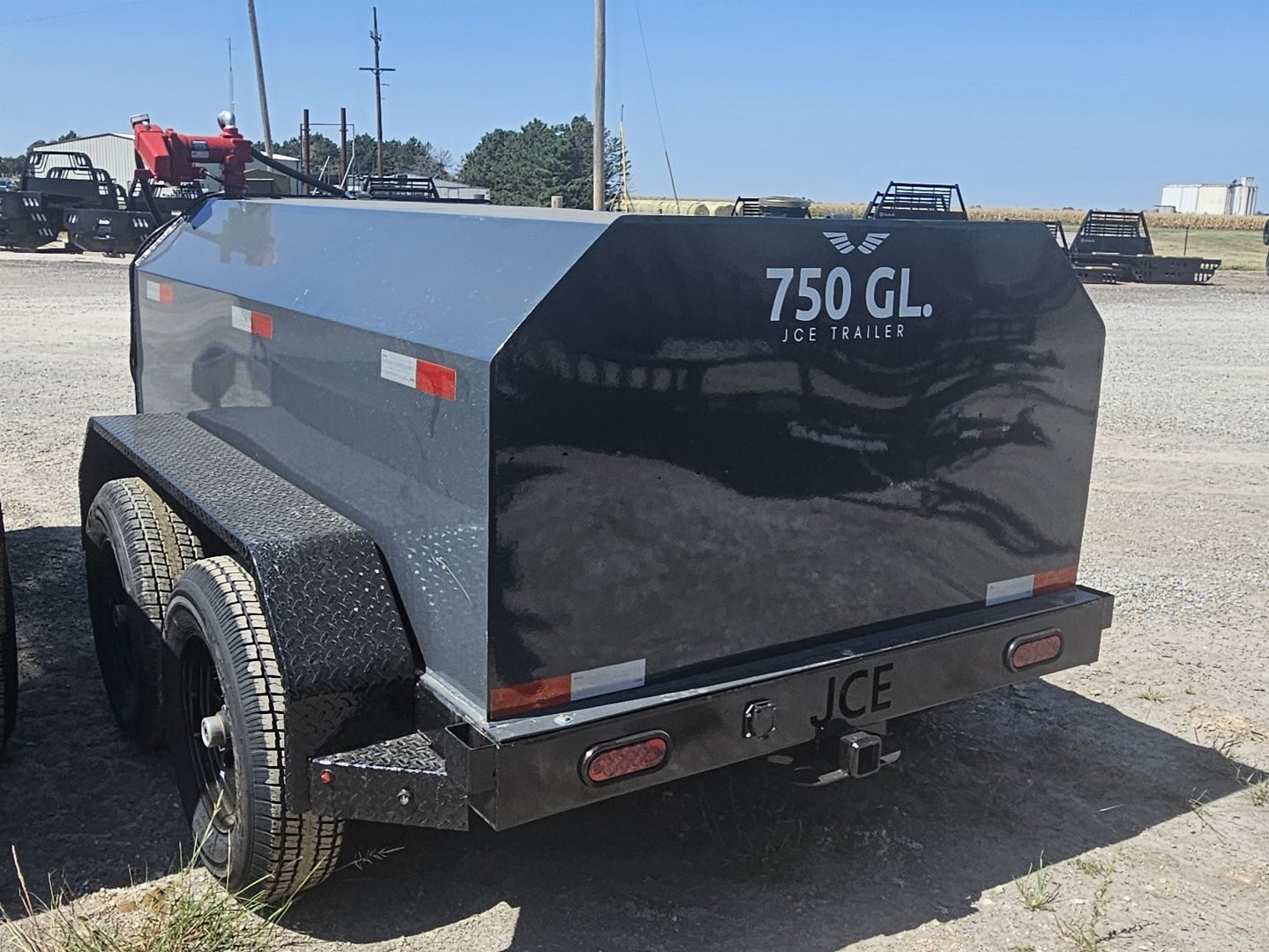 New 2025 JCE 750 GAL Fuel Tank Trailer