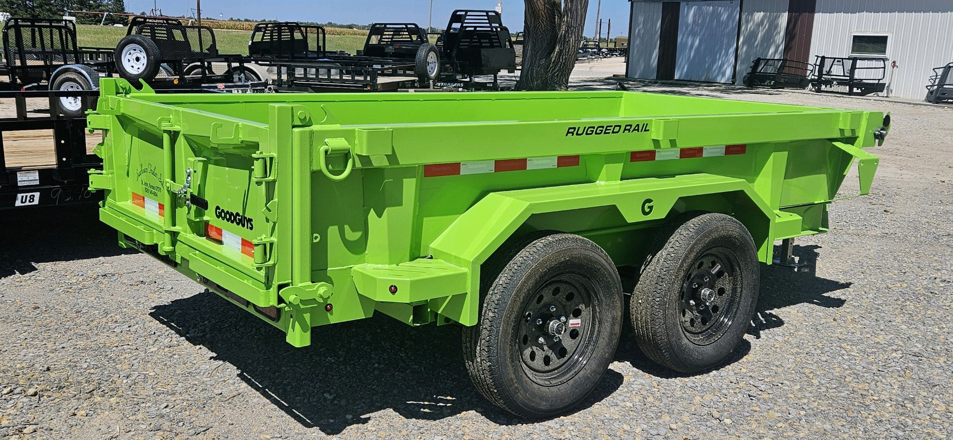 New 2025 GOOD GUYS TRAILERS 5' x 10' Low-Profile (DL5) Dump Trailer