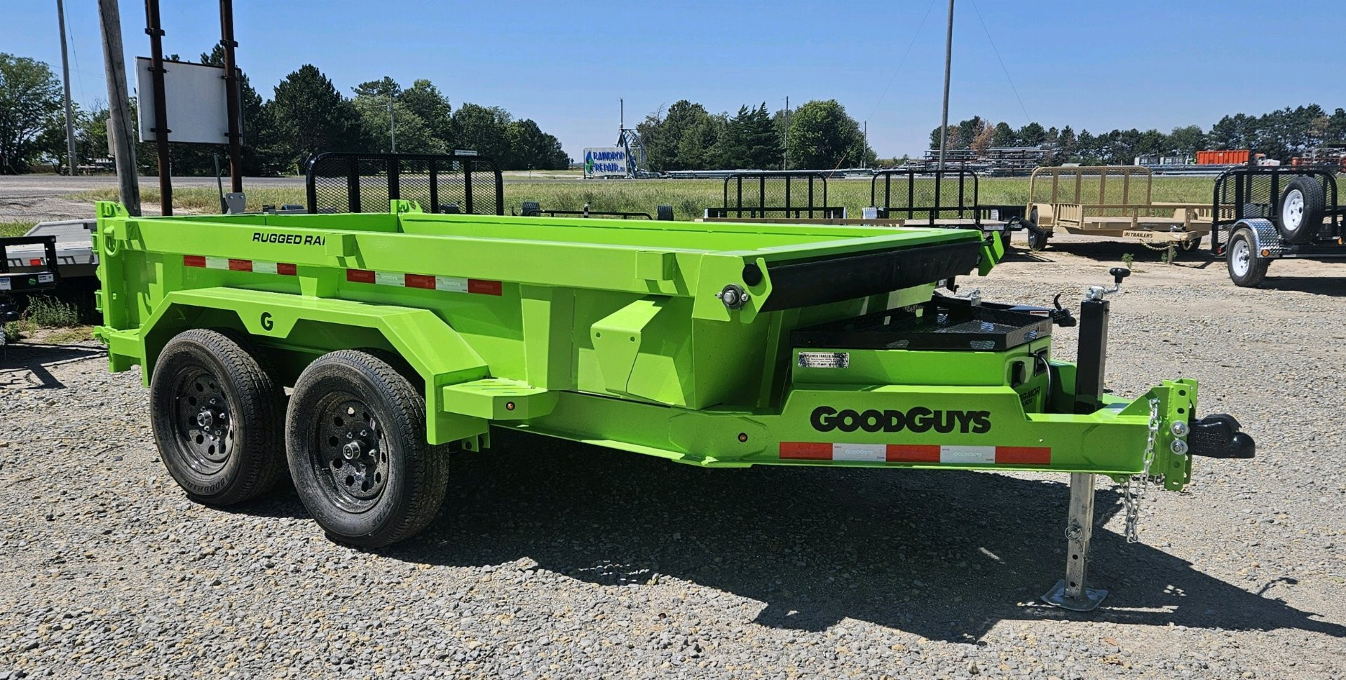New 2025 GOOD GUYS TRAILERS 5' x 10' Low-Profile (DL5) Dump Trailer