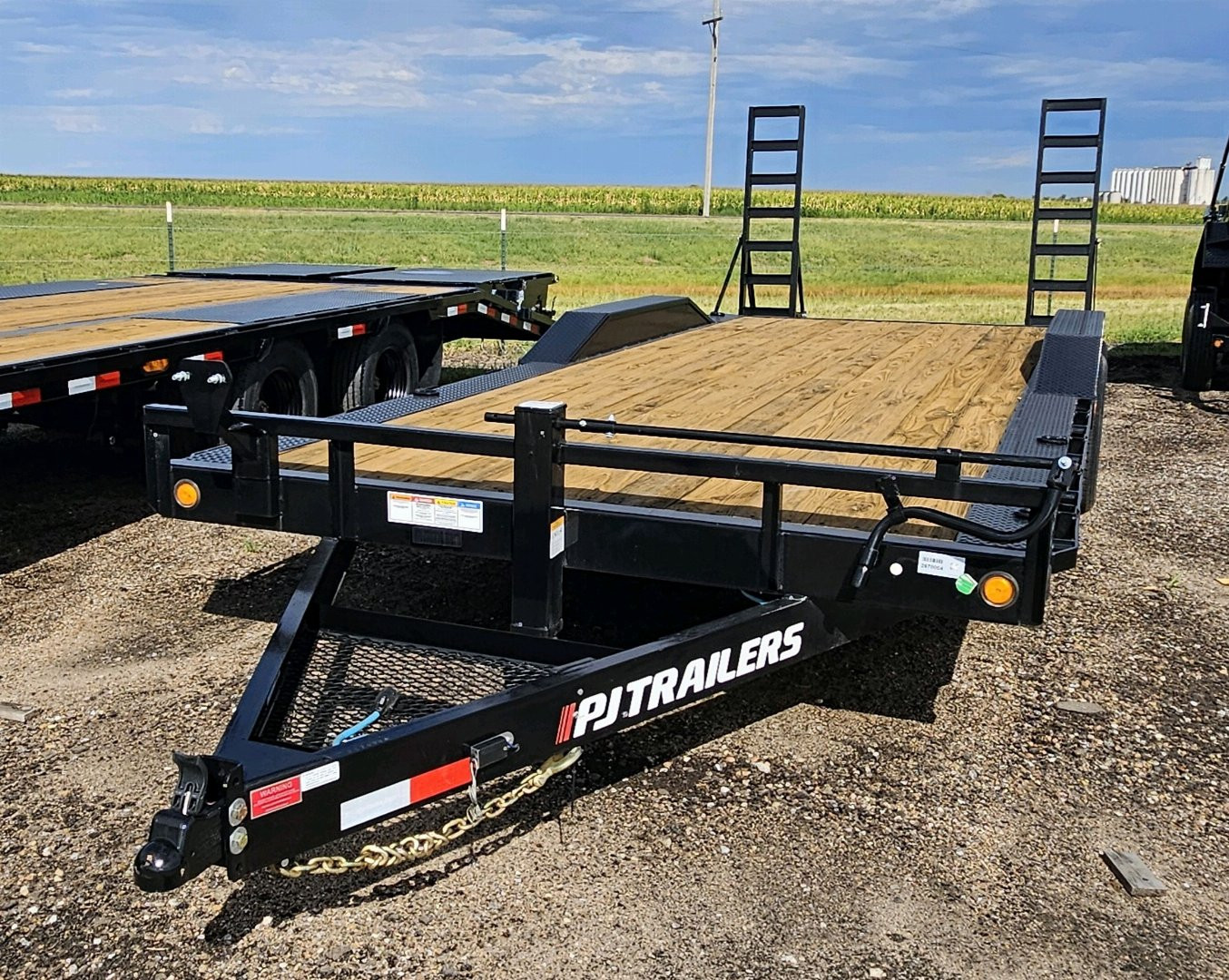 New 2024 PJ TRAILERS 102" x 22' Super-wide Equipment Trailer