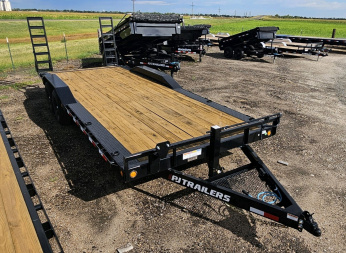 New 2024 PJ TRAILERS 102" x 22' Super-wide Equipment Trailer