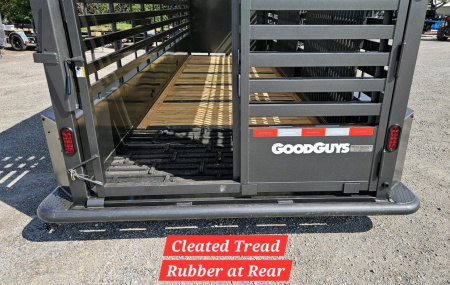 New 2026 GOOD GUYS TRAILERS 6'8" x 24' Wrangler Bar-Top Stock / Stock Combo Trailer