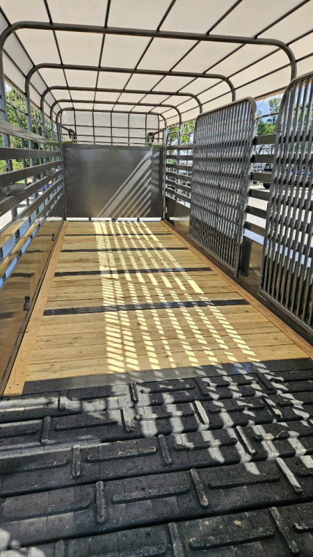 New 2026 GOOD GUYS TRAILERS 6'8" x 24' Wrangler Bar-Top Stock / Stock Combo Trailer