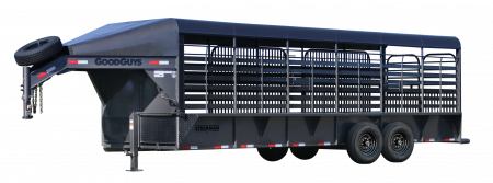 New 2026 Good Guys Trailers 6'8  x 24' Stockman Stock Trailer