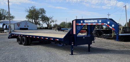 New 2025 Good Guys Trailers 102" x 32' 1776 Edition Flatbed Trailer