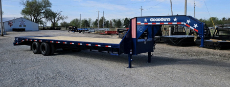 New 2025 Good Guys Trailers 102" x 32' 1776 Edition Flatbed Trailer