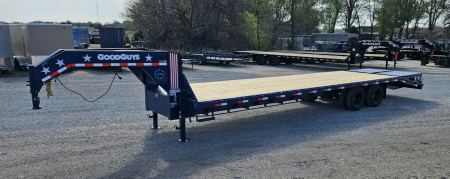 New 2025 Good Guys Trailers 102" x 32' 1776 Edition Flatbed Trailer