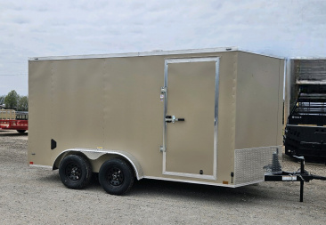 New 2024 STALLION MANUFACTURING LLC 7' x 14' Cargo / Enclosed Trailer