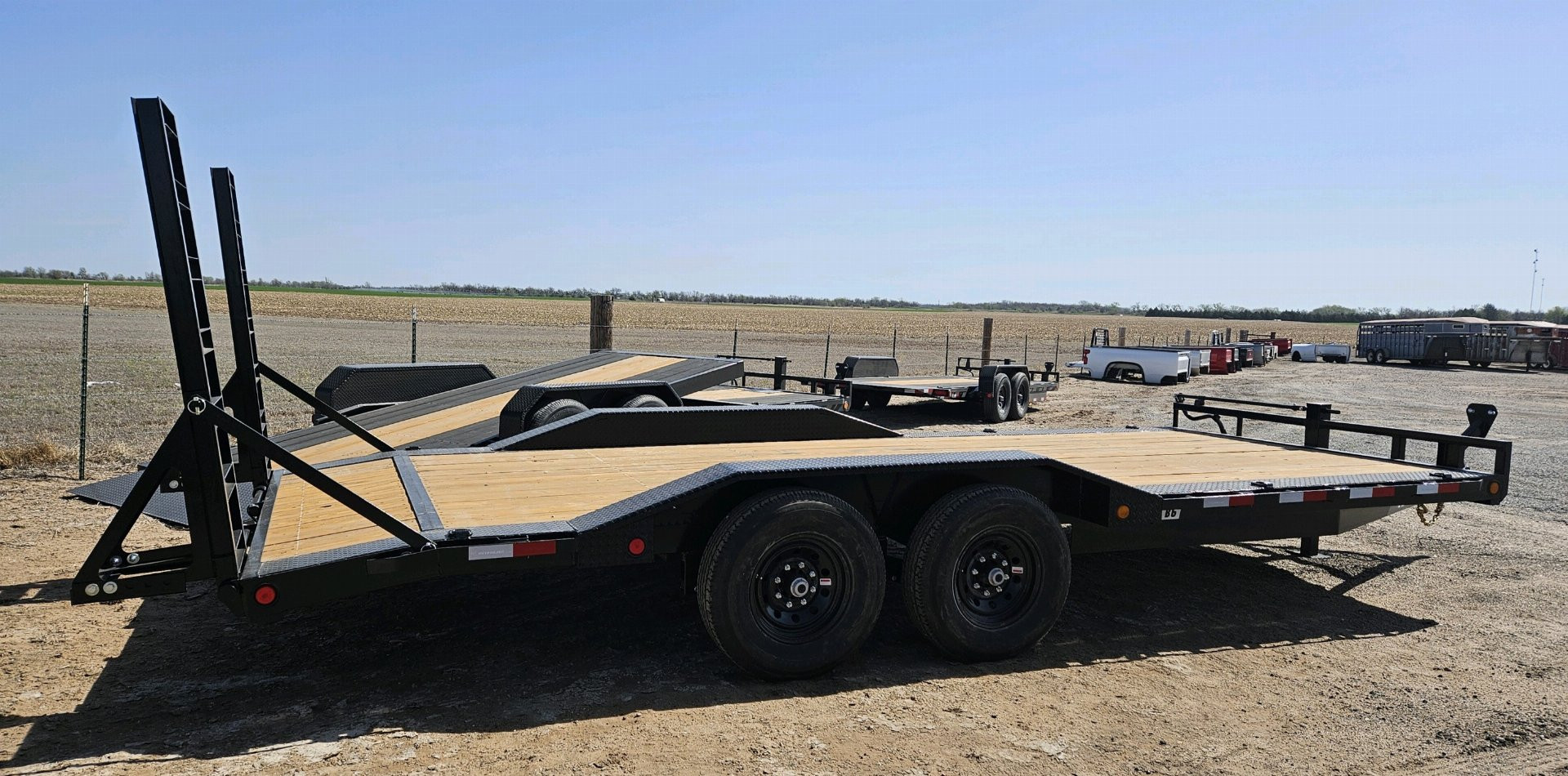 New 2024 PJ TRAILERS 102" x 20' Super-wide Equipment Trailer