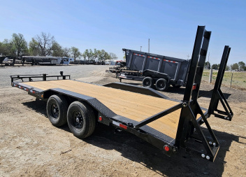 New 2024 PJ TRAILERS 102" x 20' Super-wide Equipment Trailer