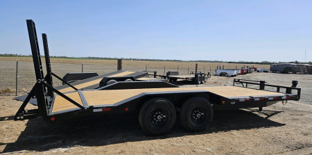 New 2024 PJ TRAILERS 102" x 20' Super-wide Equipment Trailer