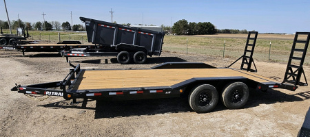 New 2024 PJ TRAILERS 102" x 20' Super-wide Equipment Trailer