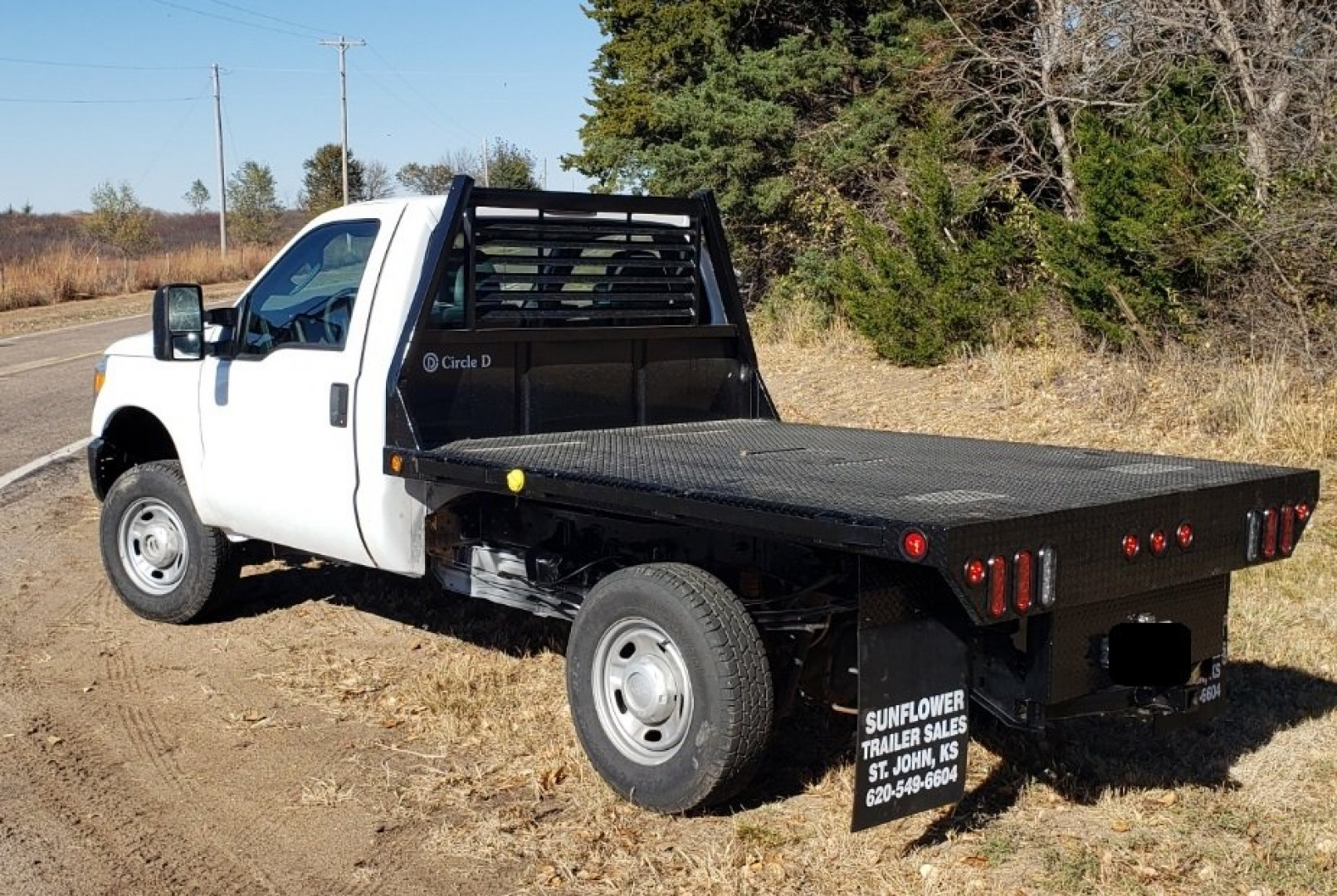 New 2025 CIRCLE D 7' x 8'6" Standard SRW Long Bed Truck Bed