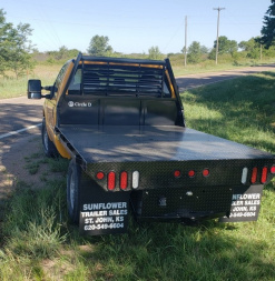 New 2025 CIRCLE D 7' x 8'6" Standard SRW Long Bed Truck Bed