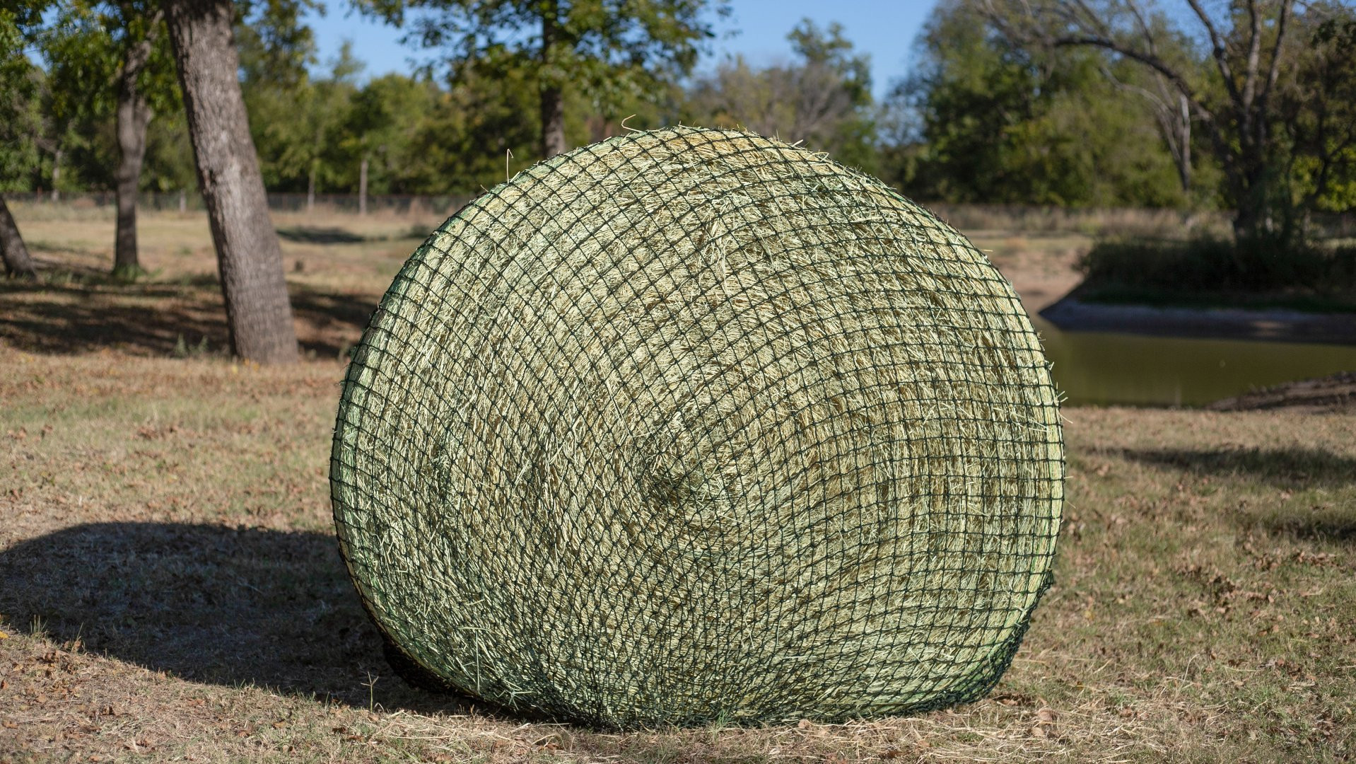New 2025 Hay Chix 6' Large Bale Net w/2.5" Holes Farm / Ranch