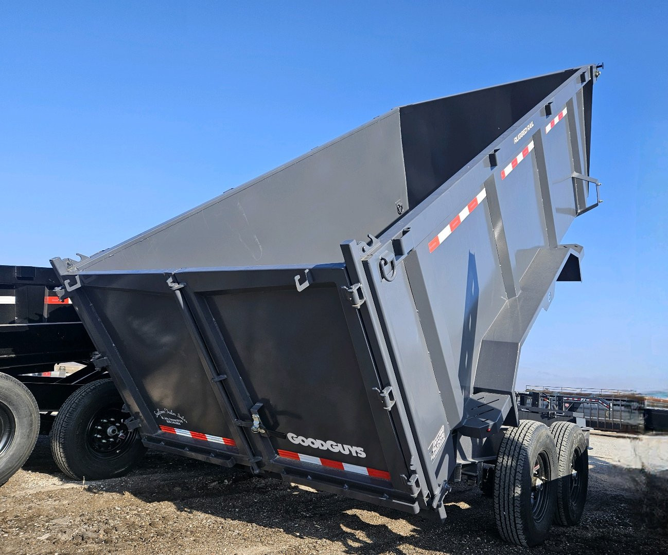 New 2024 GOOD GUYS TRAILERS 83" x 14' Low-Profile Dump (DH7) Dump Trailer