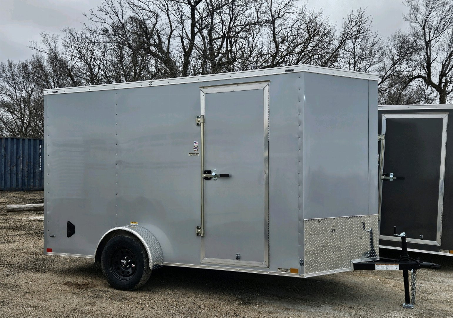 New 2024 STALLION MANUFACTURING LLC 6' x 12' Cargo / Enclosed Trailer