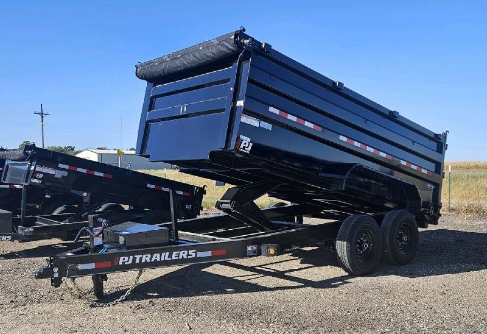 New 2025 PJ TRAILERS 83" x 14' Low-Pro High Side Dump (DM) Dump Trailer