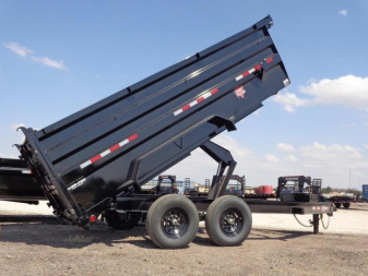 New 2025 PJ TRAILERS 83" x 14' Low-Pro High Side Dump (DM) Dump Trailer