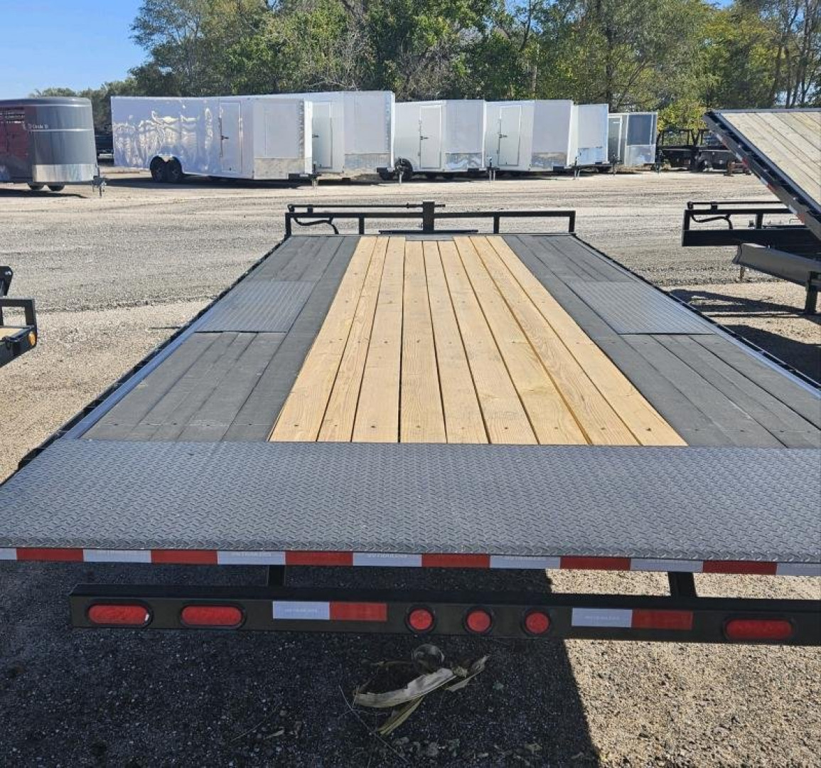 New 2026 PJ Trailers 102" x 22' Deckover Tilt (T8) Deckover Trailer