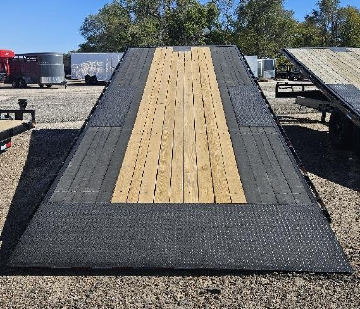 New 2026 PJ Trailers 102" x 22' Deckover Tilt (T8) Deckover Trailer