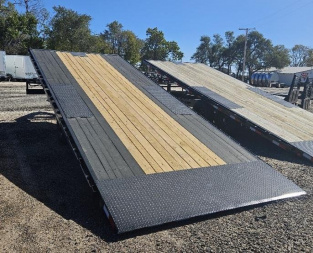 New 2026 PJ Trailers 102" x 22' Deckover Tilt (T8) Deckover Trailer