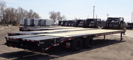 New 2025 PJ TRAILERS Low-Pro Flatdeck with Duals (LD) Flatbed Trailer