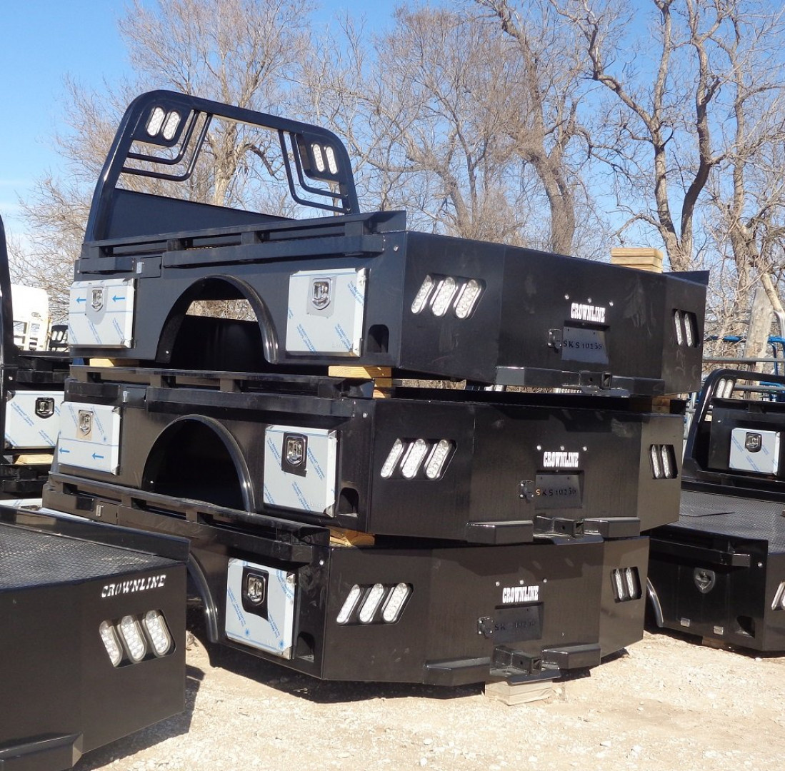 New 2025 CROWNLINE Skirted 4 Box Long Bed SRW Truck Bed