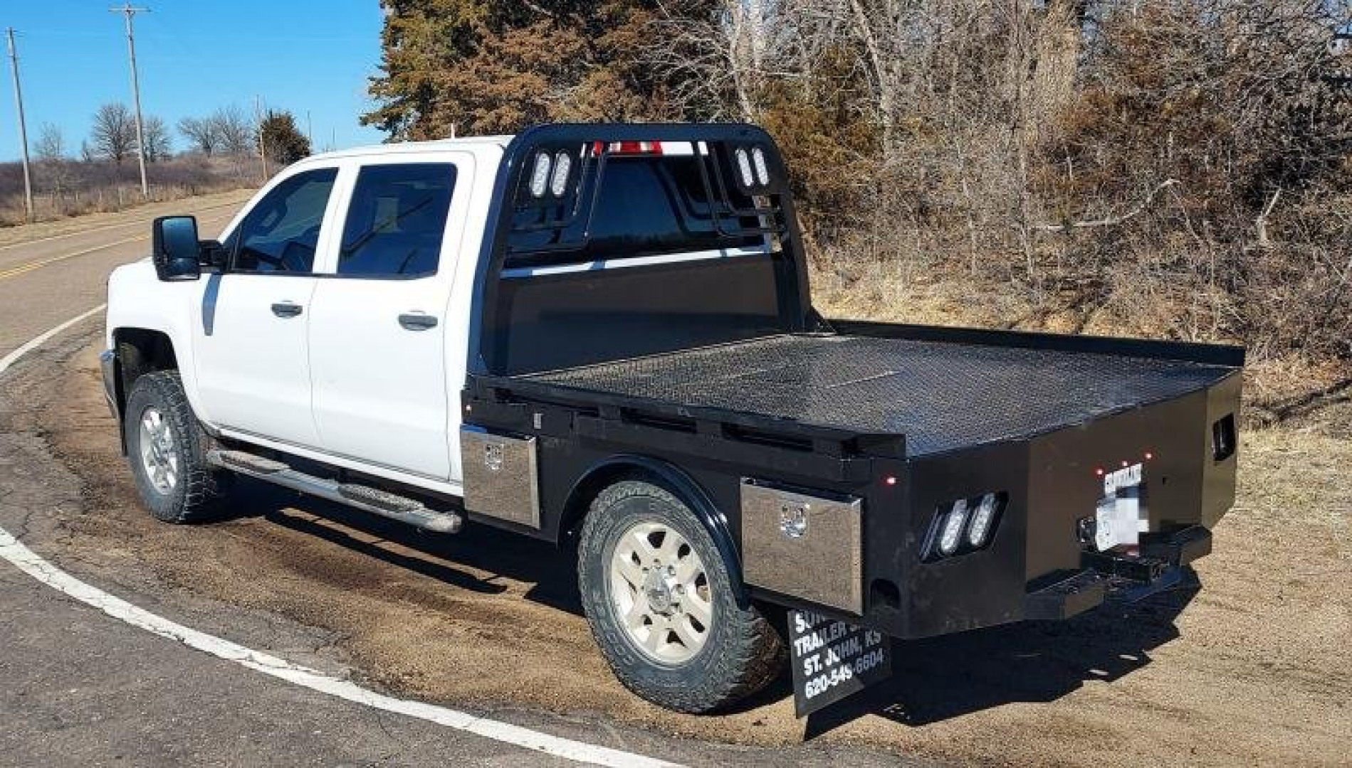 New 2025 CROWNLINE Skirted 4 Box Short Bed Truck Bed