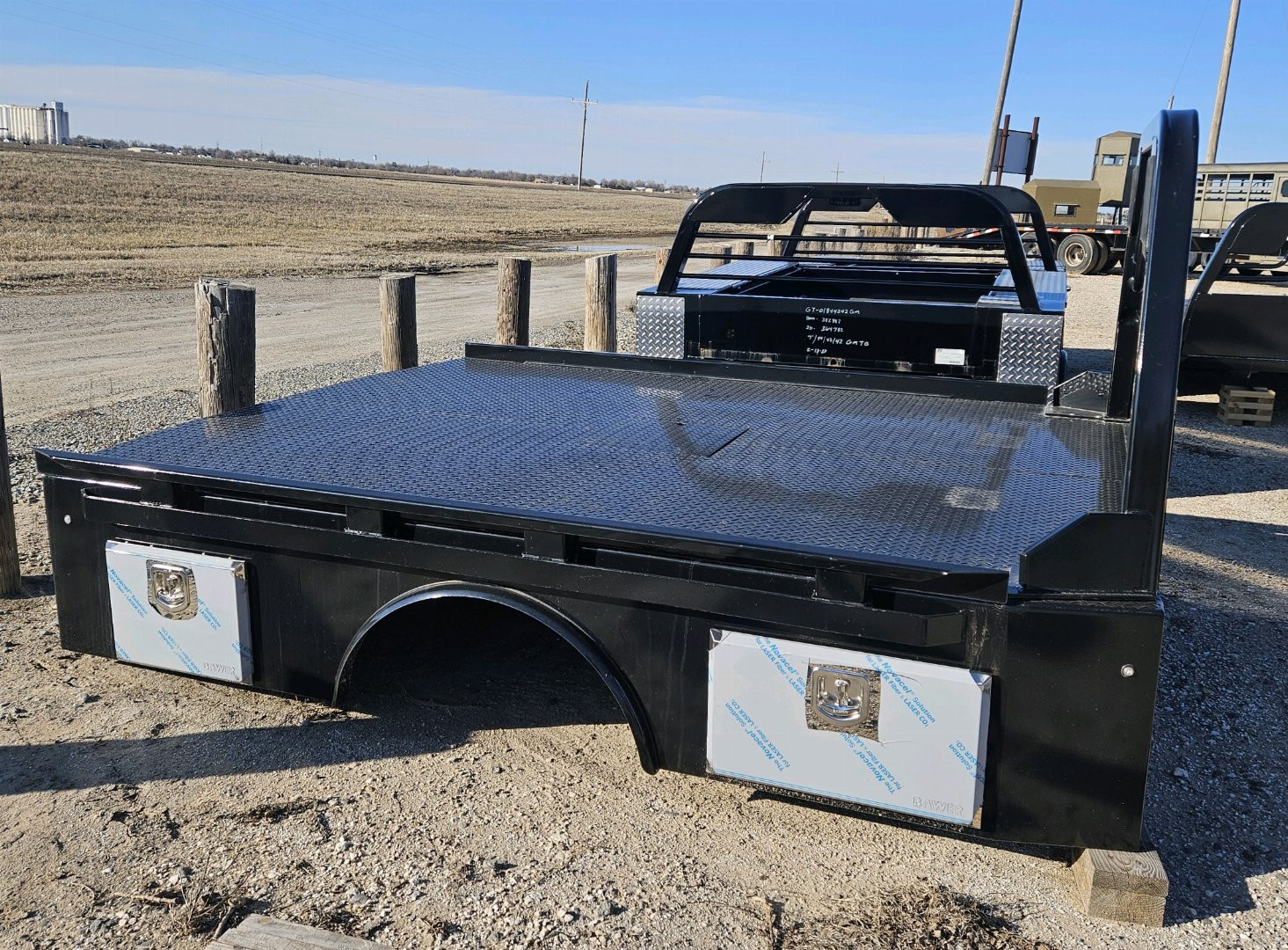 New 2025 Crownline Skirted 4 Box Long Bed DRW 60" c/a Truck Bed
