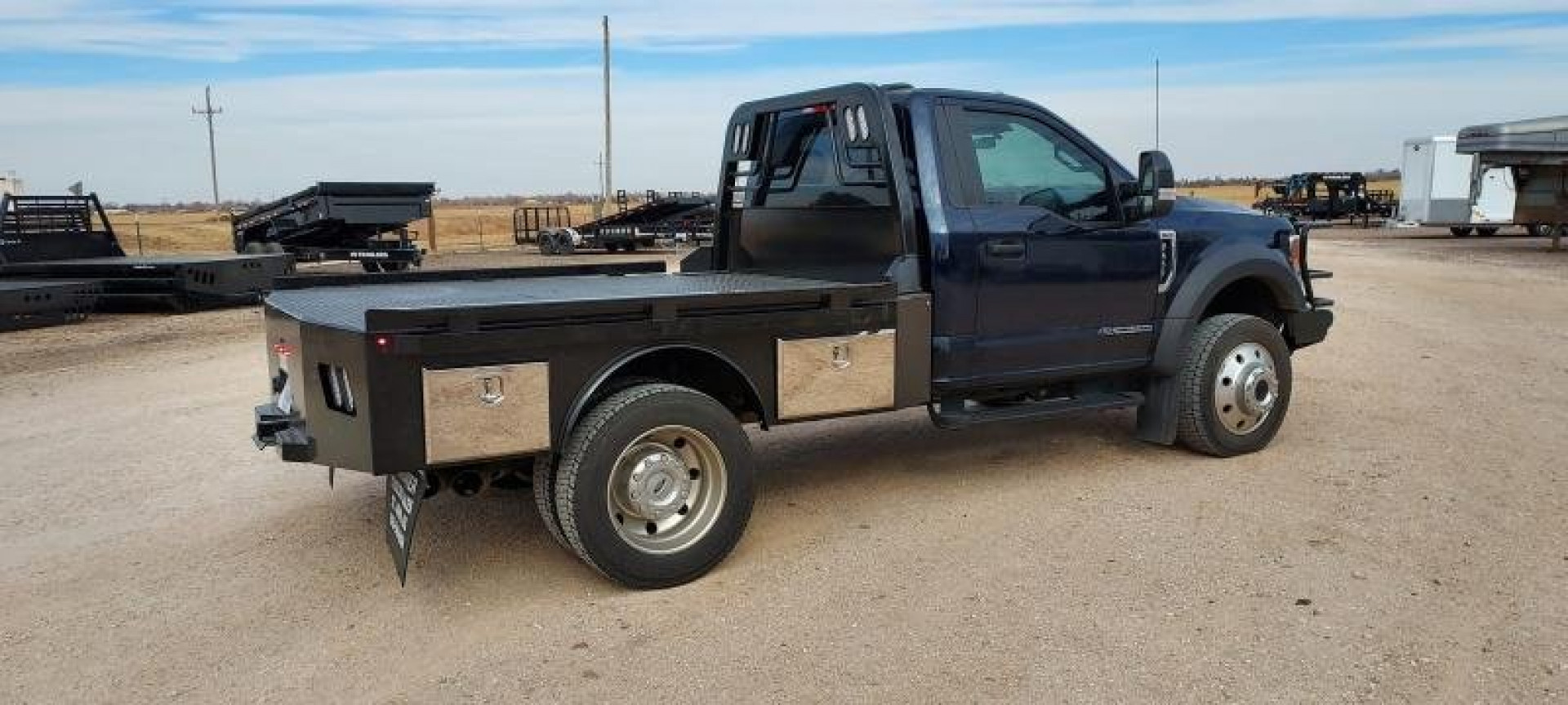 New 2025 CROWNLINE Skirted 4 Box Long Bed DRW Truck Bed