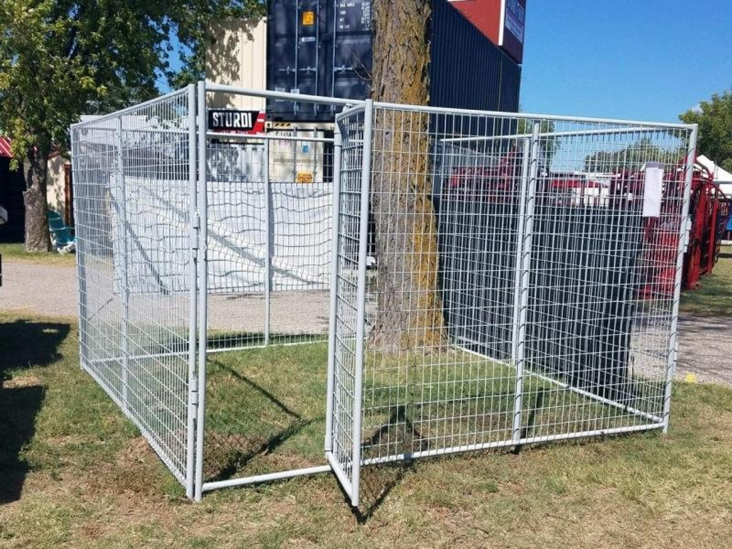 New 2025 Heavy Duty Welded Wire Dog Kennel Farm Ranch