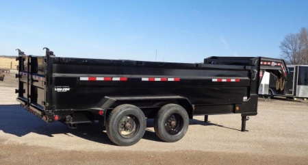 New 2026 PJ Trailers 16' HD Low-Pro (DE) Dump Trailer
