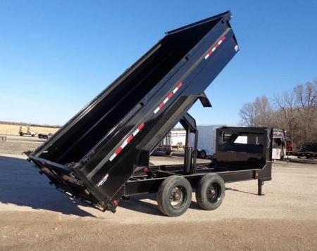 New 2026 PJ Trailers 16' HD Low-Pro (DE) Dump Trailer