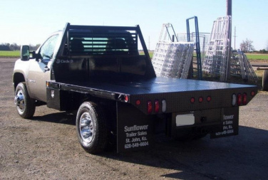 New 2025 CIRCLE D 8' x 8.5' Standard Flatbed Truck Bed