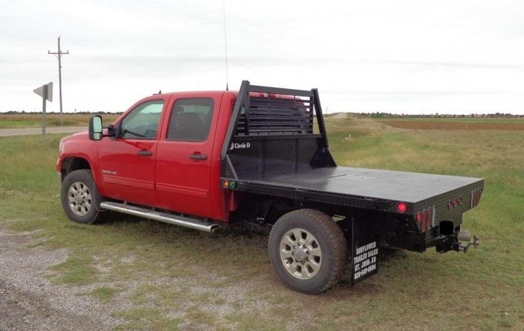 New 2025 CIRCLE D 7' x 7' Standard Short Bed Truck Bed