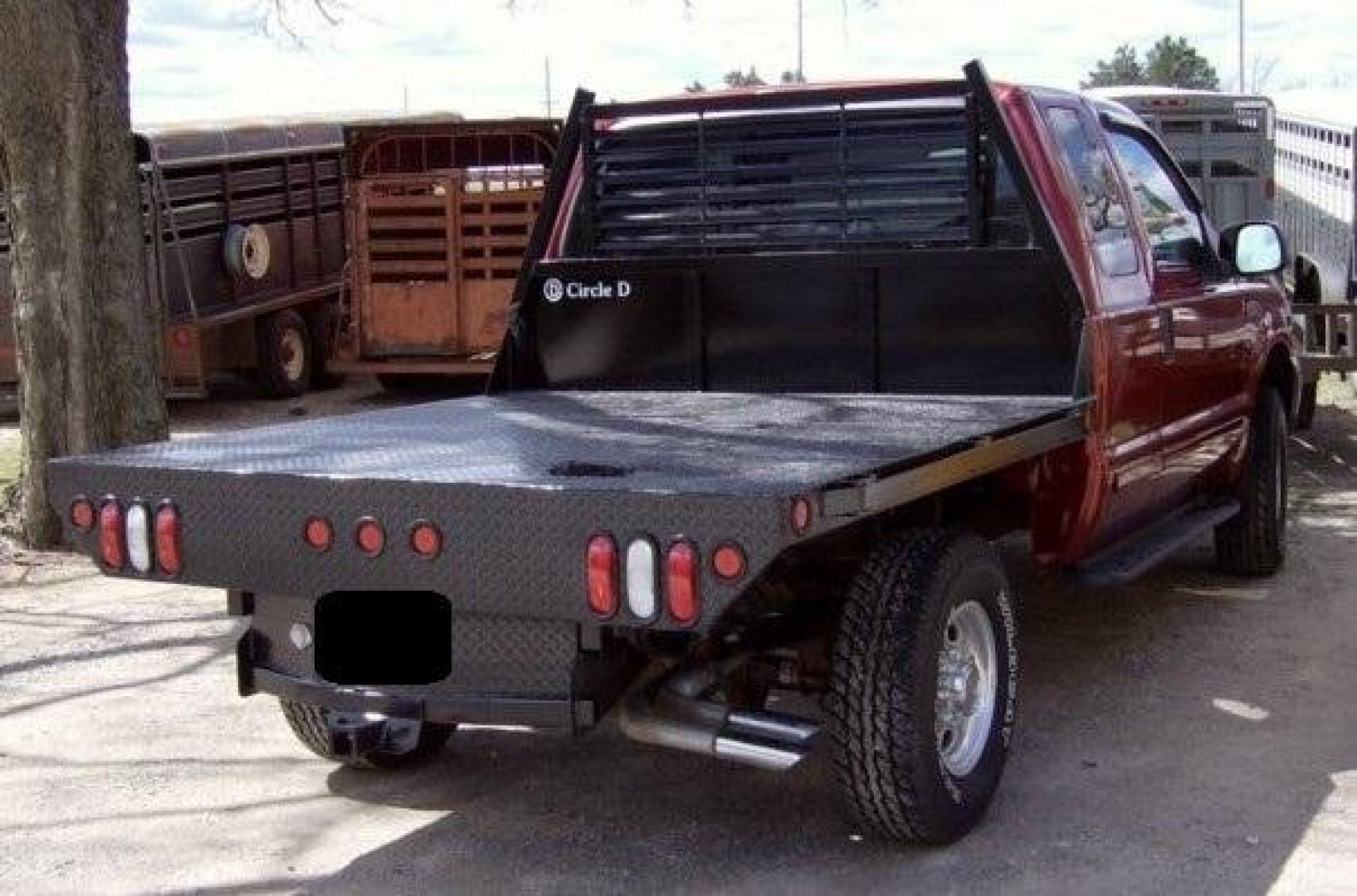 New 2025 CIRCLE D 7' x 7' Standard Short Bed Truck Bed