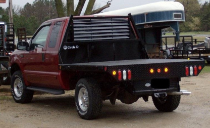 New 2025 CIRCLE D 7' x 7' Standard Short Bed Truck Bed