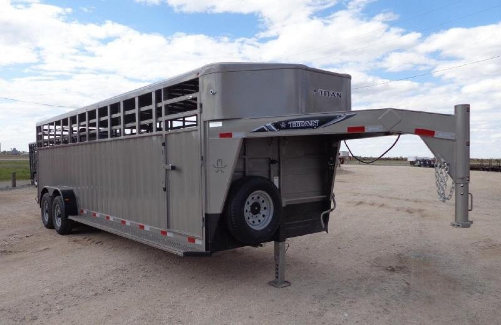 New 2026 Titan Trailer Rancher Stock / Stock Combo Trailer
