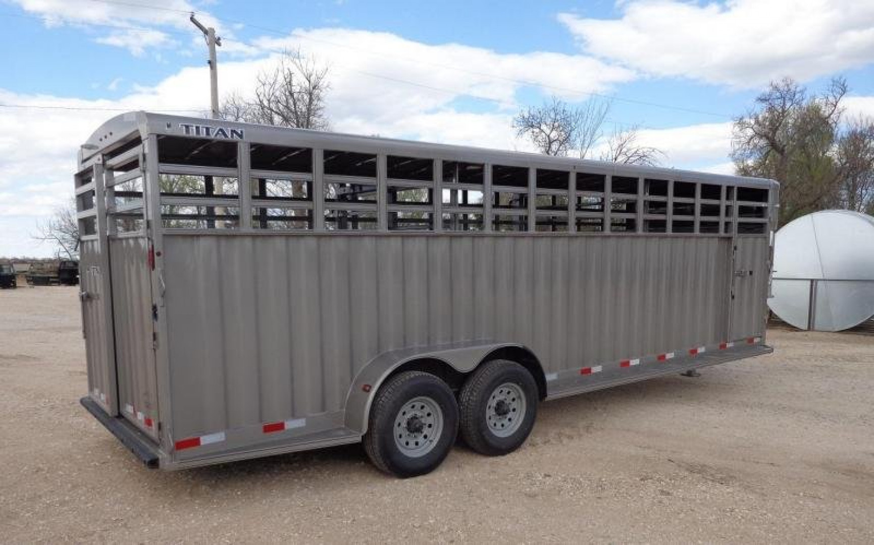 New 2026 Titan Trailer Rancher Stock / Stock Combo Trailer