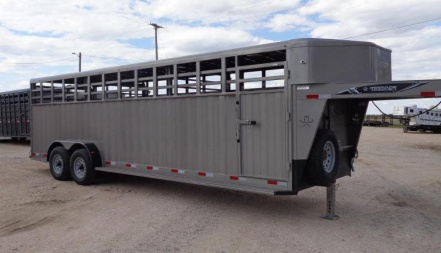 New 2026 Titan Trailer Rancher Stock / Stock Combo Trailer