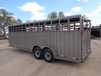 New 2026 Titan Trailer Rancher Stock / Stock Combo Trailer