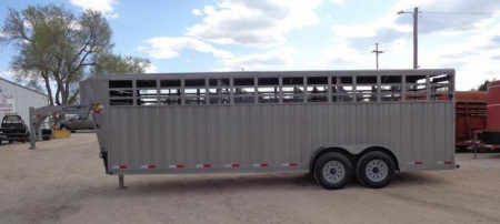 New 2026 Titan Trailer Rancher Stock / Stock Combo Trailer