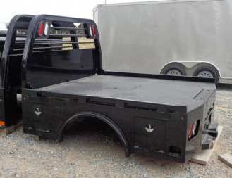 New 2025 CROWNLINE Skirted Spike Bed Single Wheel Truck Bed