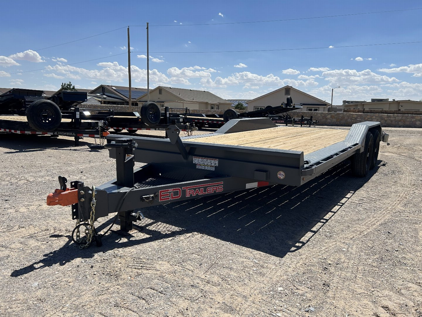 New 2025 ED Trailers 102x20 14k Equipment Trailer