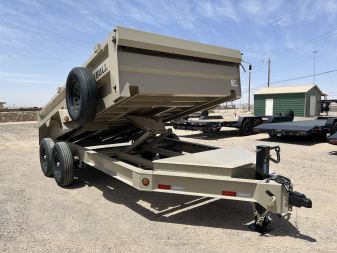 New 2026 Iron Bull 7x14 14k Dump Trailer