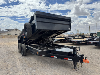 New 2025 Iron Bull 7x14 14K Dump Trailer